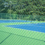 New tennis courts
