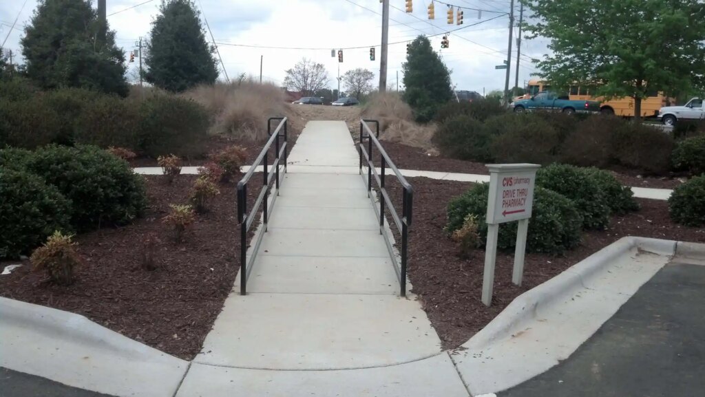 Sidewalk and drainage